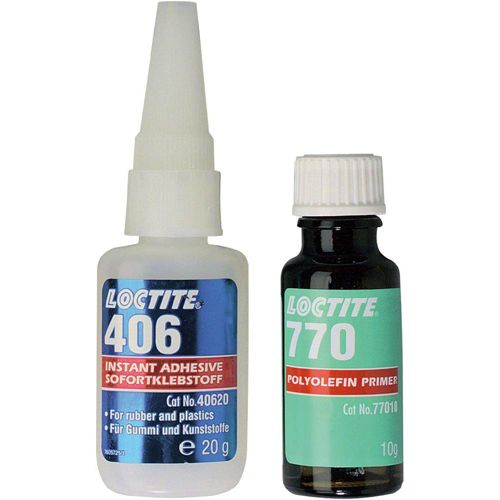 LOCTITE 406/SF 770 polyolefin kit (20g + 10g bottle) - LOCTITE