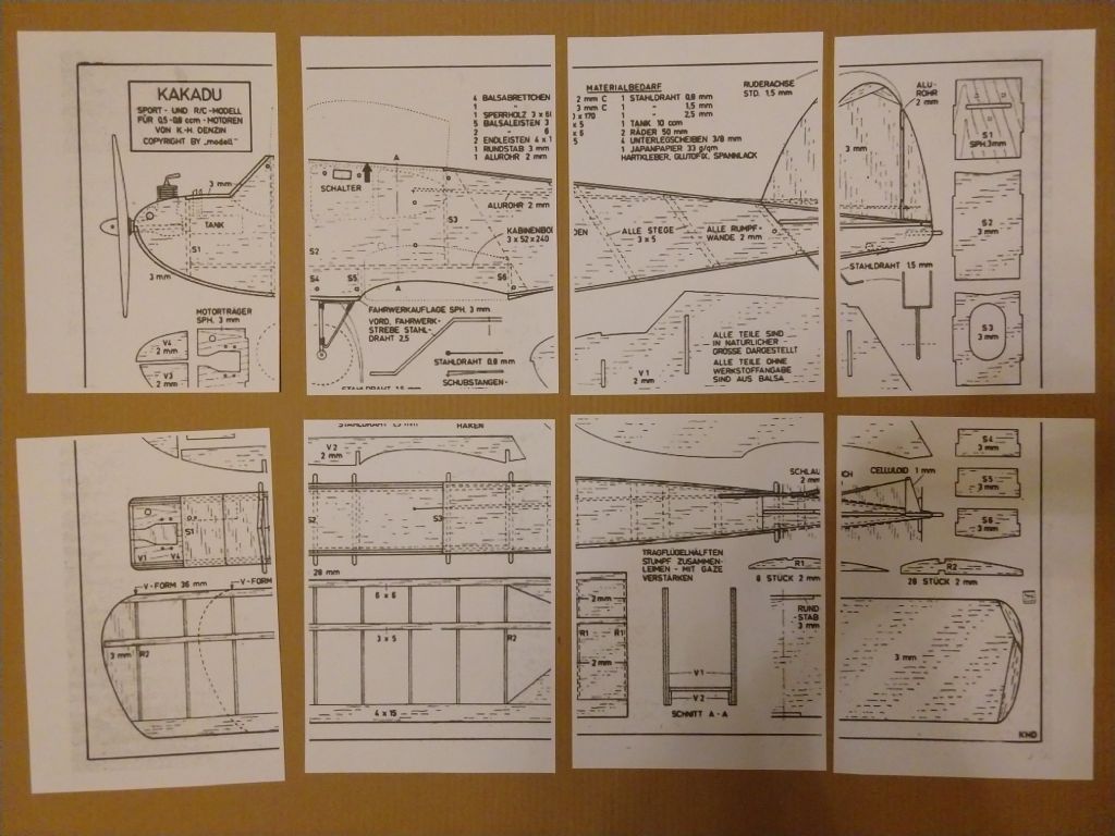 Plan printing without taping lots of sheets - Building from Traditional  Kits and Plans - RCM&E Home of Model Flying Forums