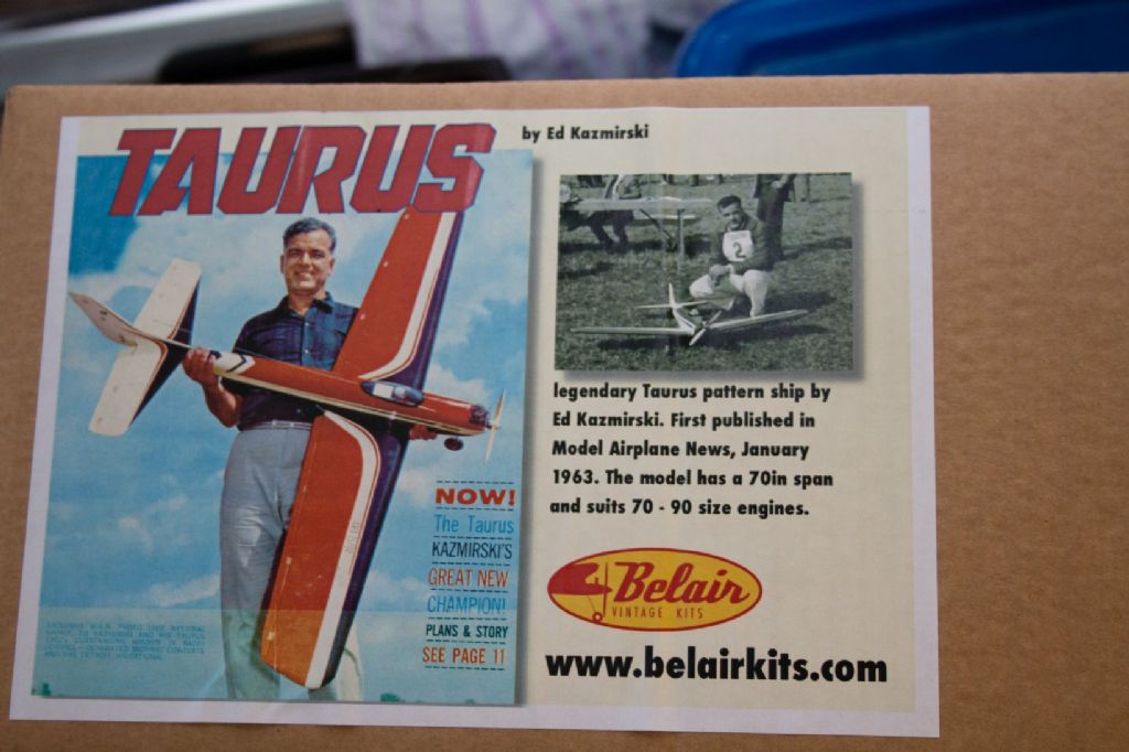 Taurus rc sale airplane