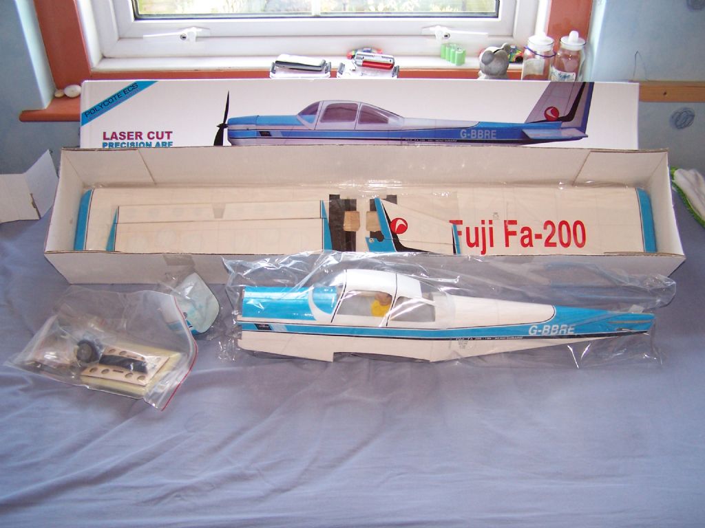 aero subaru rc plane