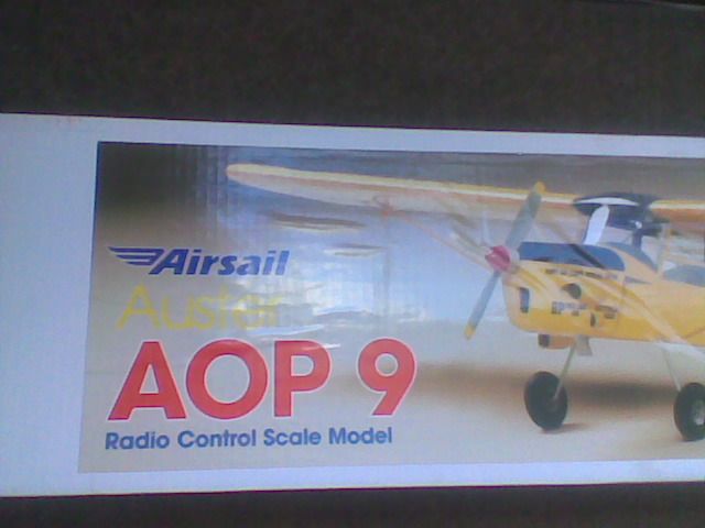 Air sail Auster AOP 9 - ホビーラジコン