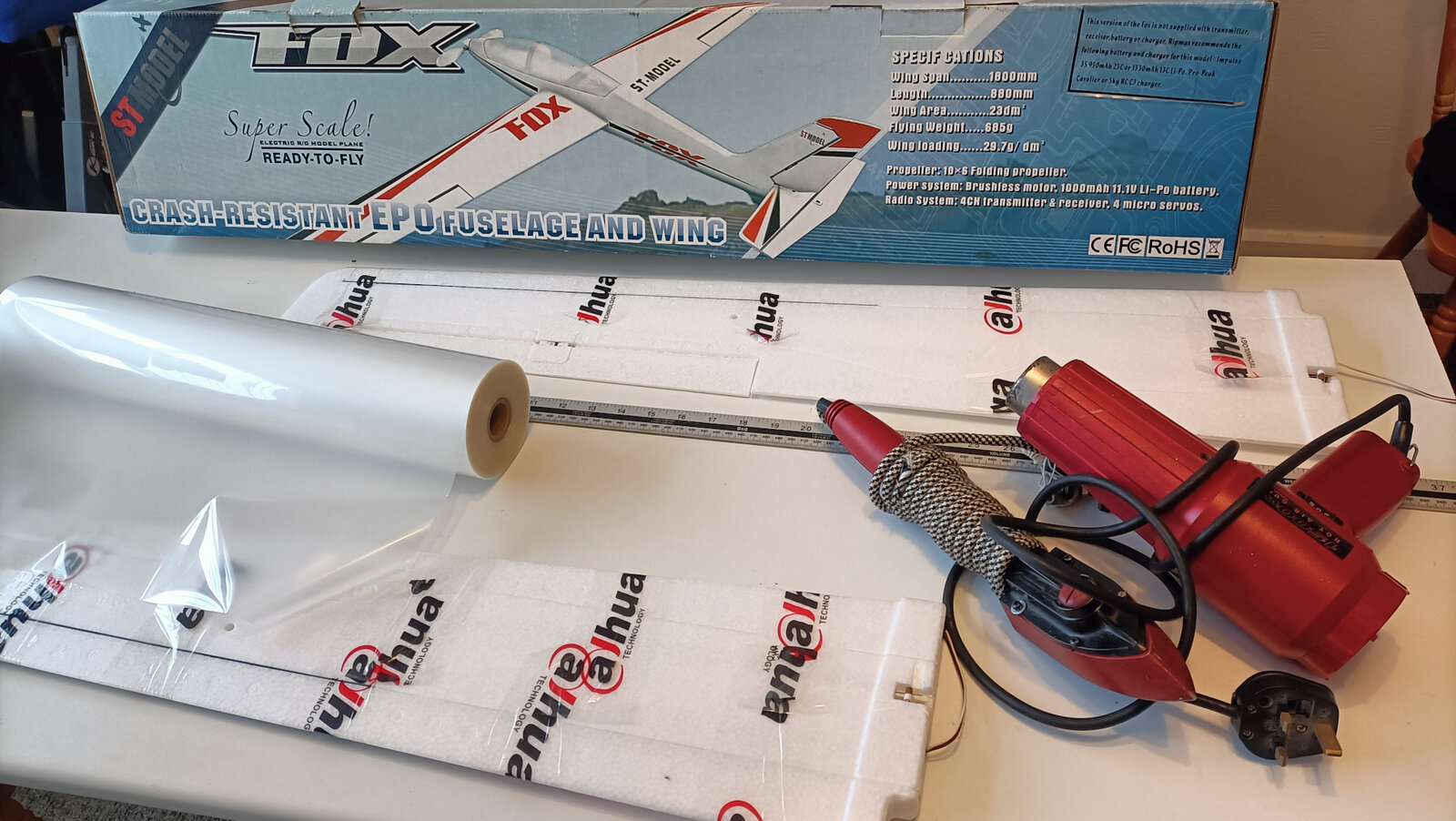 Fox Glider 1.8Mtr ( st models ) - Gliders and Gliding - General ...
