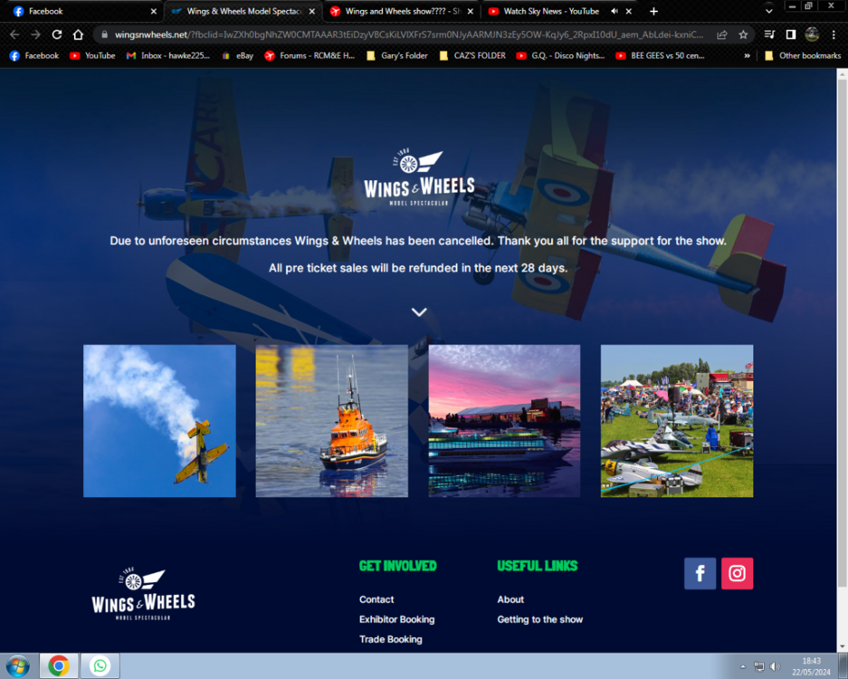 Wings and Wheels show???? Shows, Club Events and Competitions RCM&E