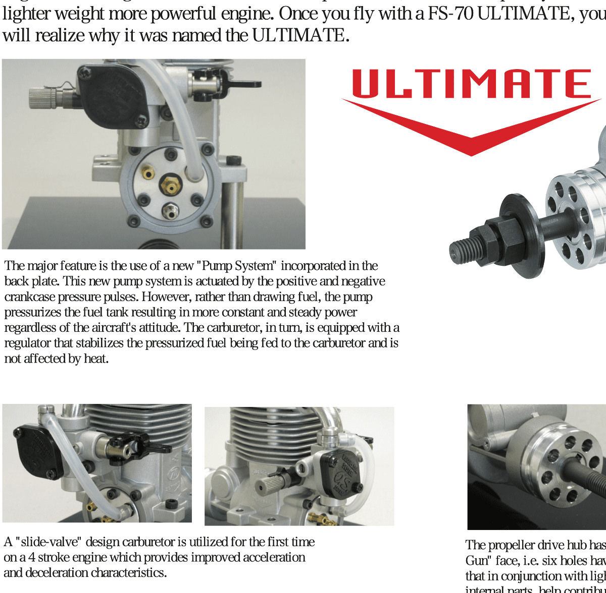 OS 70 FS Ultimate - IC Engines - RCM&E Home of Model Flying Forums